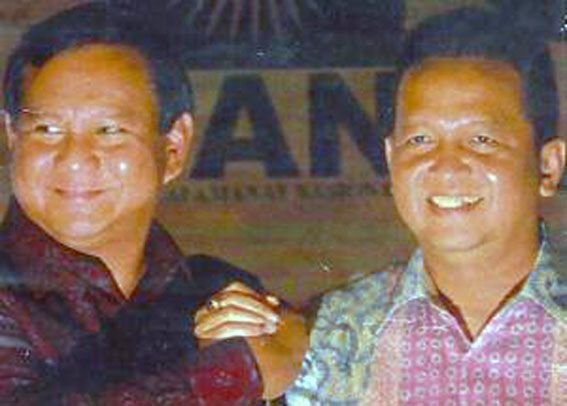 Prabowo Subianto - Soetrisno Bachir (foto dok Alex Palit)