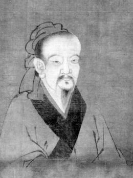 Potret Qu Yuan yang dipajang di Museum Nasional Istana, Taiwan | Foto diambil dari Britannica