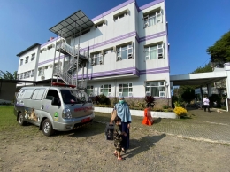 Ambulance Khusus Hewan di Rumah Sakit Hewan Provinsi Jawa Barat. Sumber: dokumentasi pribadi.