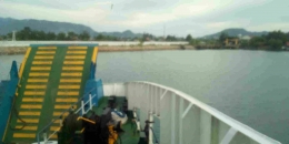 Kapal Ferry KMP Aceh Hebat 2 Memasuki Pelabuhan Ulee Lheue Banda Aceh (Doc Rachmad Yuliadi Nasir/Istimewa)