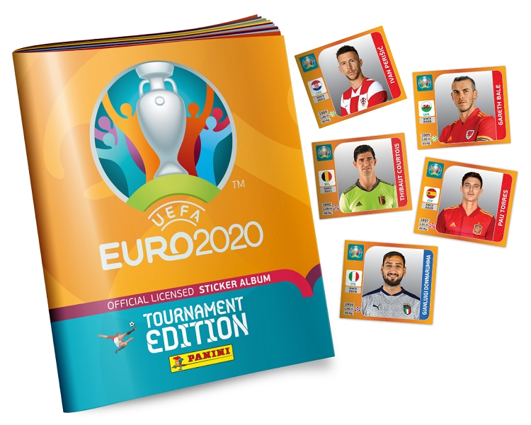 Ilustrasi Stiker Panini Euro 2020. Sumber: UEFA.com