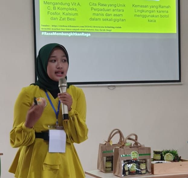 Vellanie Putri, siswi SMKN 1 Turen peraih juara marketing online LKS SMK Jawa Timur (dokpri)