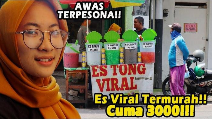 Es viral yang masih bertahan di Malang ( foto dari youtube.com )
