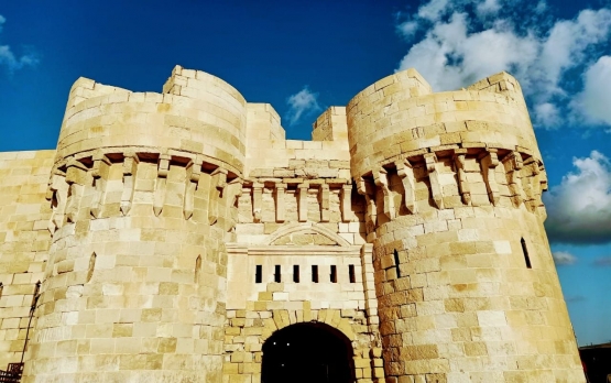 Ilustrasi Benteng Qaitbay. Dokpri