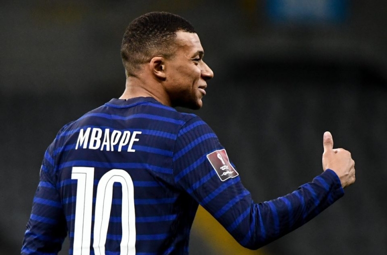 Mbappe, Penyerang andalan Les Bleus. Sumber: Getty/ www.talksport.com