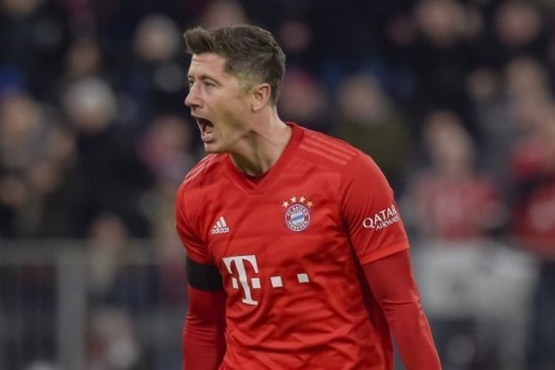 Robert Lewandowski Ketika Berseragam Bayern Muenchen - Sumber : bola.kompas.com