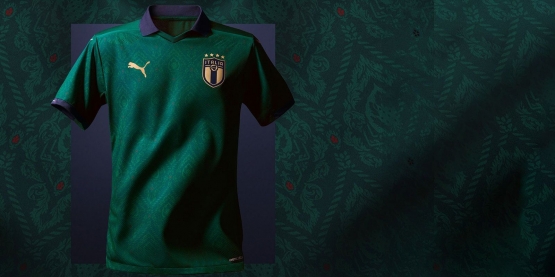 Seragam hijau timnas Italia. (Dok. Puma.com)