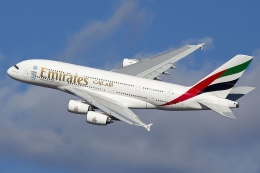 Airbus A-380 milik  Maskapai Emirates. Sumber gambar: Maarten Visser/wikimedia.org