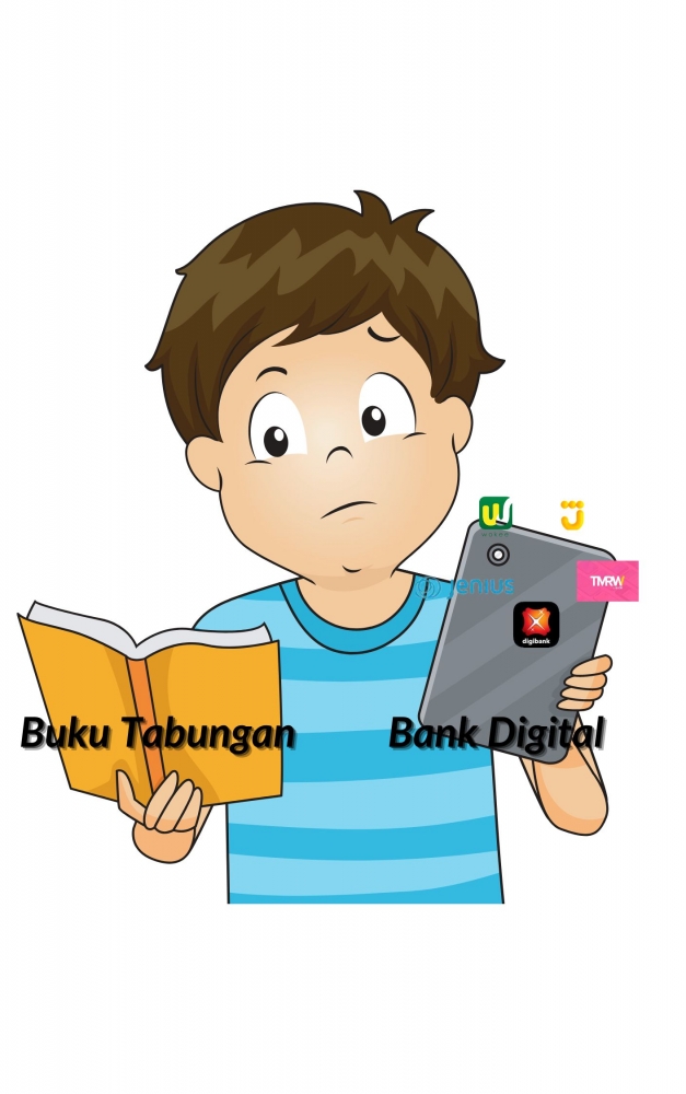 ilustrasi (sumber gambar logo dari website bank terkait)