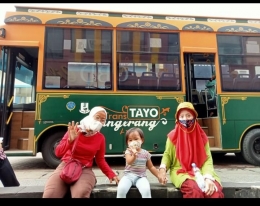 Penampakan bus Tayo (dokpri)