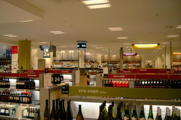 Systembolaget, toko khusus minol di Swedia. Sumber: svenf / wikimedia