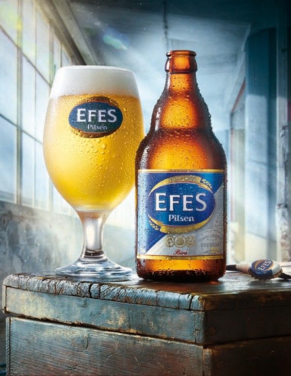 Efes Pilsen, Andalan Turki. Sumber: Jin Cafe & Pub/ www.jin.com.tr