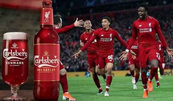 Liverpool & Red Beer. Sumber: www.extra.ie