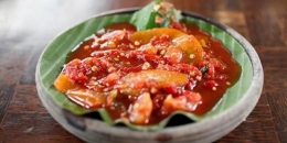 Makanan Sunda yang terkenal dengan hidangan sambalnya (Kompas.com/Priyombodo)