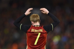 (De Bruyne Pencetak Gol Kemenangan Belgia Dok: satupedia.com)