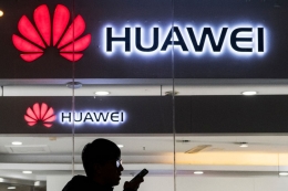 Ilustrasi logo Huawei. Sumber: businessinsider via Kompas.com