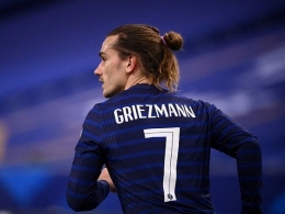 (Antoine Griezmann/pencetak gol penyelamat Prancis Dok: ligaolahraga.com)