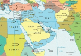 Peta Semenanjung Arab (Sumber Gambar: https://www.nu.or.id/post/read/83023/sebelas-pangeran-arab-saudi-ditangkap-mengapa-terjadi-pada-empat-november-