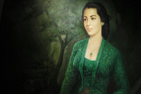 Ilustrasi: Lukisan gadis dalam kebaya hijau karya M.Thamdjidin dalam koleksi seni rupa Istana Kepresidenan. Sumber: lifestyle.bisnis.com