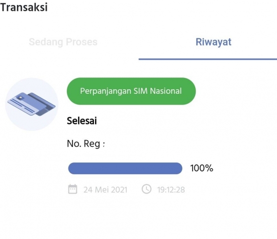 riwayat transaksi/tangkapan layar dokpri