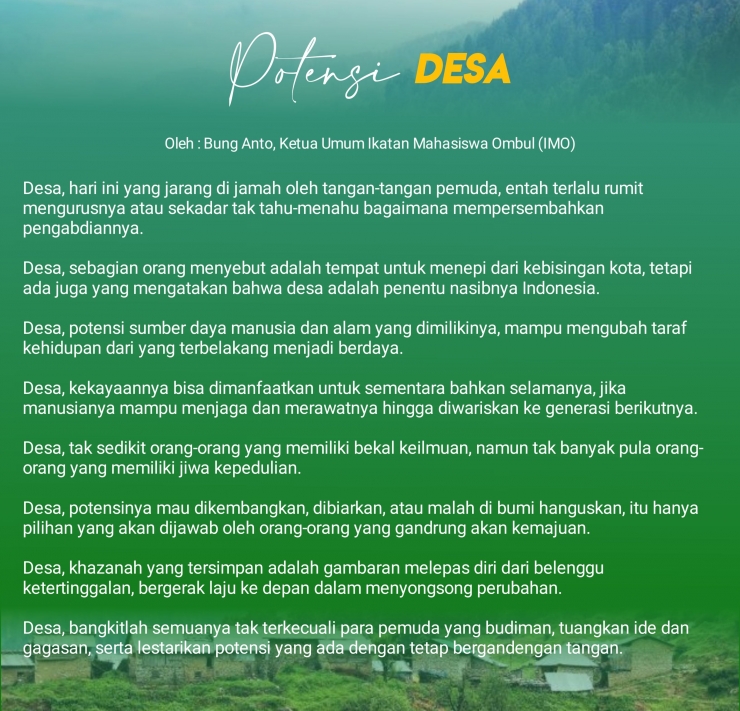 Ilustrasi Puisi (dokpri)