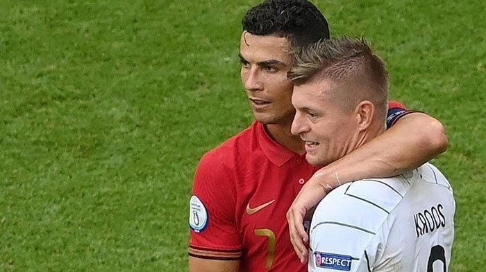  Dua Sahabat saat di Real Madrid Ronaldo danToni Croos (wow.tribunnews.com)