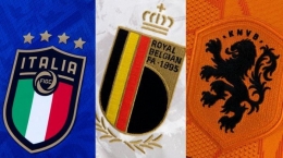 Sejauh ini baru tim Italia, Belgia, dan Belanda yang sudah memastikan diri lolos ke babak 16 besar Euro 2020 (Sumber : aceh.tribunnews.com)