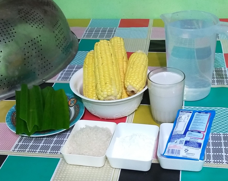 Bahan membuat Bubur Manis | Foto: Siti Nazarotin