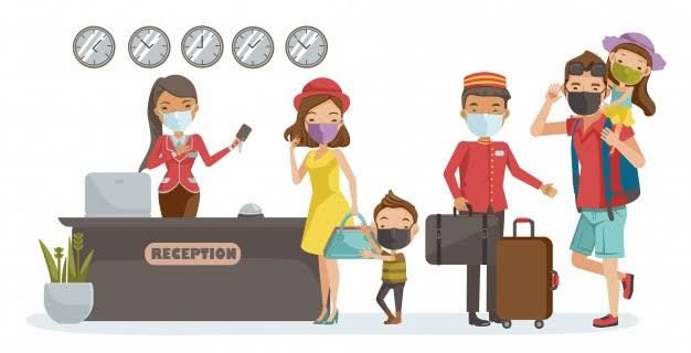 Mari kita terapkan 5 tips traveling aman di era new normal ini demi kebaikan bersama (Ilustrasi: freepik.com)