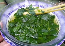 Cara memasak sayur daun kelor dengan serai (foto dari remas.nu)