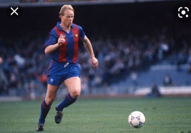 Ronald Koeman-Belanda berseragam Barcelona. Sumber: barcelonafc.com