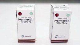 Obat Ivermectin yang diproduksi Indofarma (suarasurabaya.net).