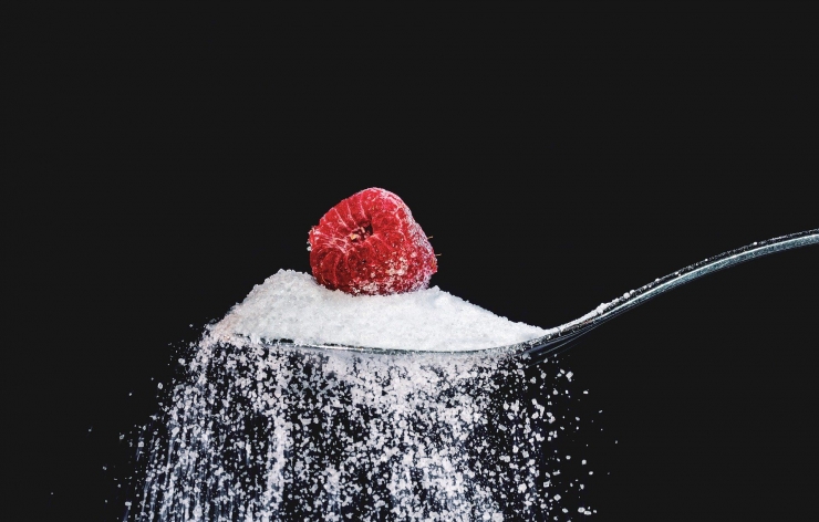 Kurangi bahkan lenyapkan konsumsi gula sebagai pemanis, namun konsumsi sumber gula alami seperti raspberry (Pixabay)