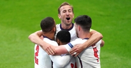 Inggris lolos ke babak 16 besar Euro 2020 sebagai juara grup usai mengalahkan Rep.Ceko 1-0. Di babak 16 besar, Inggris berpotensi menghadapi lawan berat/Foto: football365.com