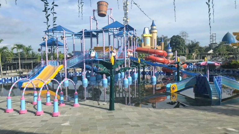 Havana Waterpark Jajag yang pembangunannya tanpa IMB