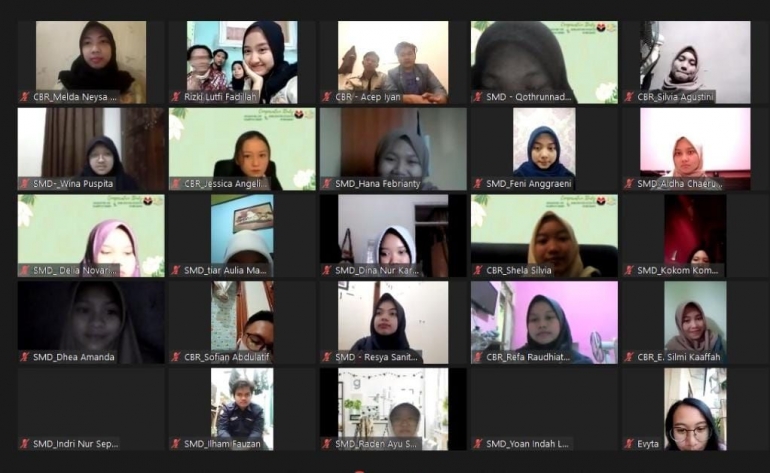 HIMA PGSD UPI Kampus Cibiru X HIMANGUNI PGSD UPI Sumedang (Dokpri)