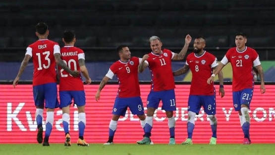 Timnas Chile tersandung skandal di tengah turnamen Copa America 2021; Sumber: BUDA MENDES/GETTY IMAGES/Via Detik.com