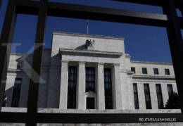 Ilustrasi: Gedung Federal Reserve Board atau The Fed di Washington DC| Sumber: REUTERS/Leah Millis via kontan.co.id