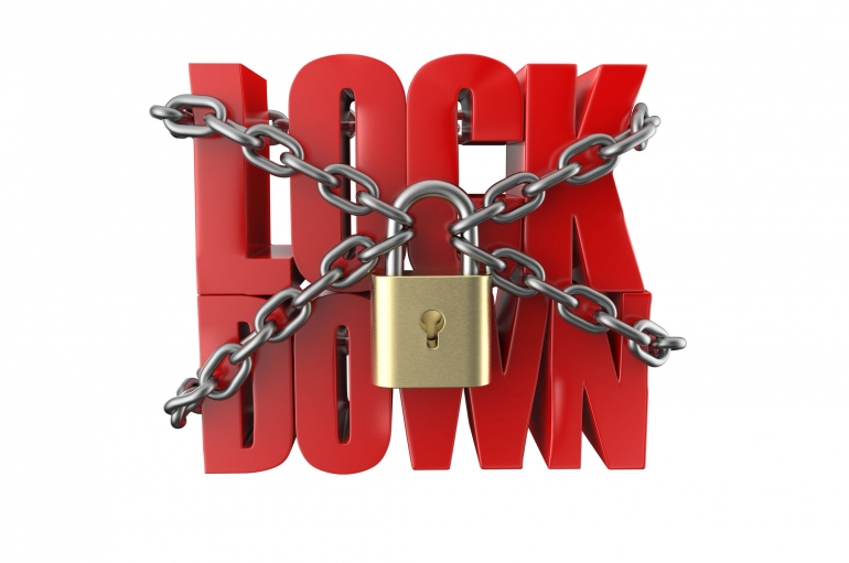  lockdown (sumber : getty image/stockphoto)