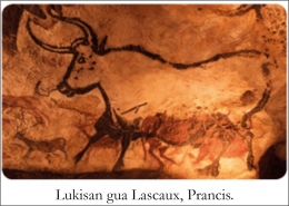 Lukisan gua Lascaux, Prancis. Sumber: buku Periodic Table Book - A Visual Encyclopedia, hlm. 59.