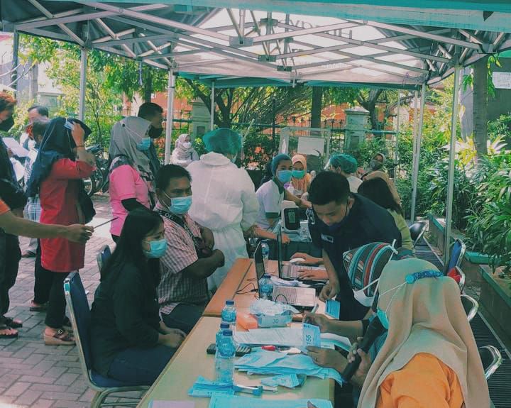 Vaksinasi Untuk Seluruh Warga Sunter Agung, Tanjung Priok, Kota Jakarta Utara (Sumber: dokpri)