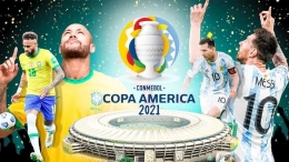 Neymar dan Lionel Messi, bintang Brasil dan Argentina, dua tim unggulan Copa America 2021 (Marca.com)