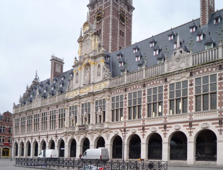 Perpustakaan kampus KU Leuven di Belgia (Dokumentasi pribadi)