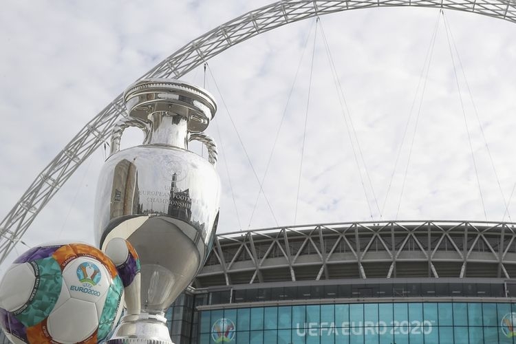 Ilustrasi Stadion Wembley, London, Inggris. (Dok. WEMBLEYSTADIUM.com via kompas.com)