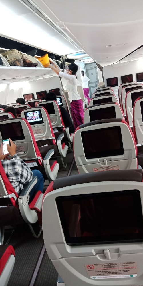 Kabin Pesawat Batik Air (dok pribadi)