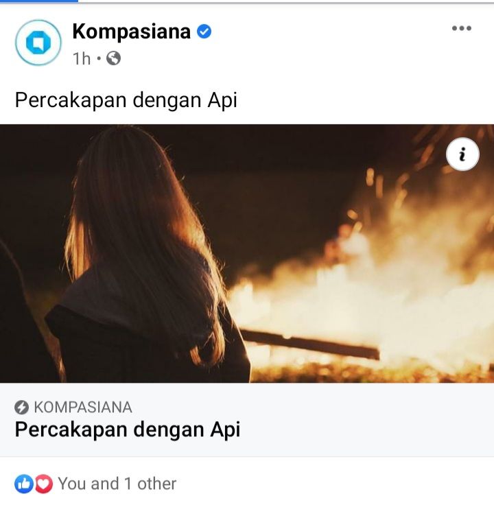 Percakapan dengan api (dokpri)