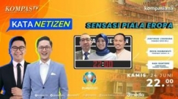 Tampil di Kata Netizen Kompas TV, Kamis (24/6) kemarin/Foto: Kompasiana.com