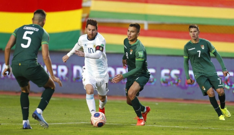 Bolivia kesulitan jaga Messi (liputan6.com)