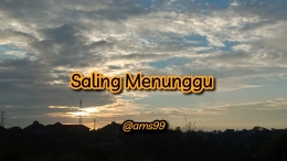 Puisi Saling Menunggu (Dokpri_By. Text On Photo) 