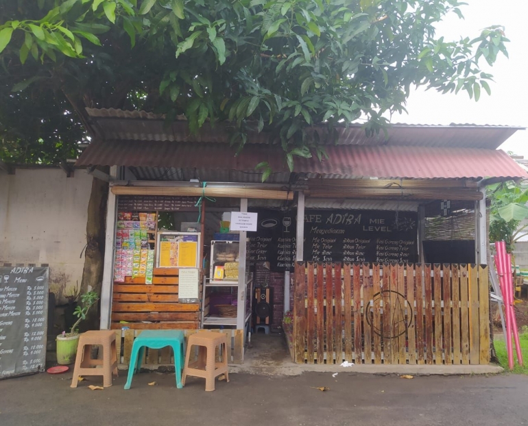 Kafe Adiba di Tangerang, Banten. (Dokpri)